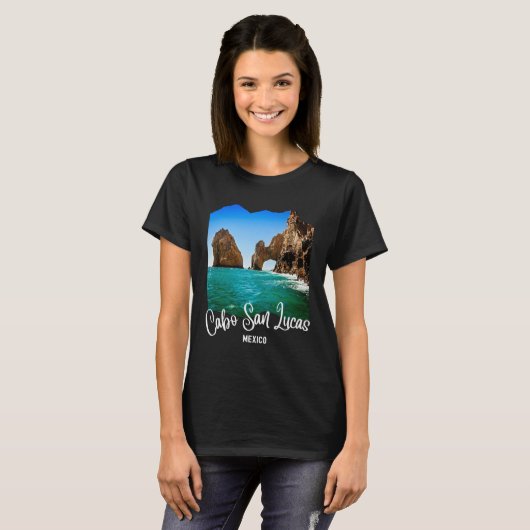 Cabo San Lucas Los Cabos Souvenir Cabo Tシャツ (正面フル)