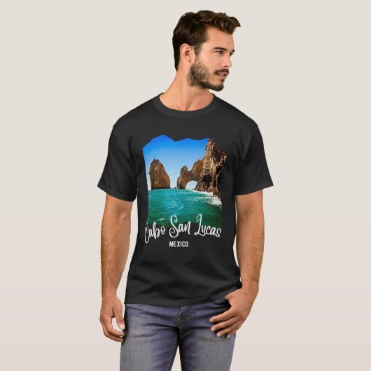 Cabo San Lucas Los Cabos Souvenir Cabo Tシャツ (正面フル)