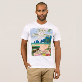 Cabo San Lucas Mexico旅行ポスター Tシャツ (正面フル)