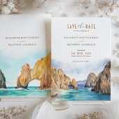Cabo San Lucas Mexico日付の保存先 招待状