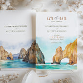 Cabo San Lucas Mexico日付の保存先 招待状