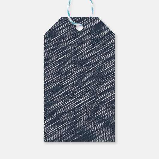 Cabo San Lucas Mexico Navy Map 結婚's Welcome ギフトタグ (裏面)