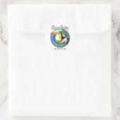 cabo san lucas mexico travel patch photo p ラウンドシール (バッグ)