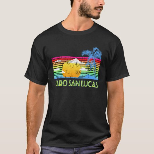 Cabo San Lucas Retro Tシャツ (正面)
