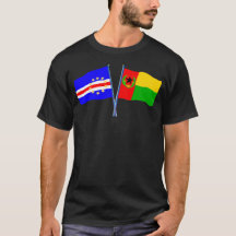Cabo Verde 2フラッグスTシャツ