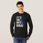 Cabo Verdean私のDna Cape Verde指紋にある Tシャツ (正面フル)
