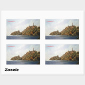 Cabo Vilano (Camariñas. A Coruña) 長方形シール (シート)