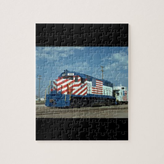 caboose_TrainsとのThM-K-T EMD GP-40 #200、 ジグソーパズル (縦)