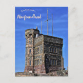 Cabot Tower Newfoundland Canada ポストカード (正面)