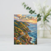 Cabot Trail Canada ポストカード (スタンド正面)