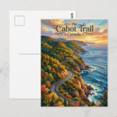 Cabot Trail Canada ポストカード (正面/裏面)