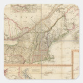 Cabotiaの地図 スクエアシール (正面)