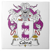 Cabralの家紋 タイル (正面)