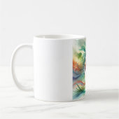 Cabrera vole 081024AREF136 - Watercolor コーヒーマグカップ (左)