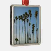 Cabrilloの道、サンタ・バーバラ、カリフォルニア メタルオーナメント (右)