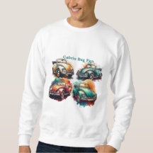 Cabrio Bug Fan – Vibrant Retro Oldtimer Design