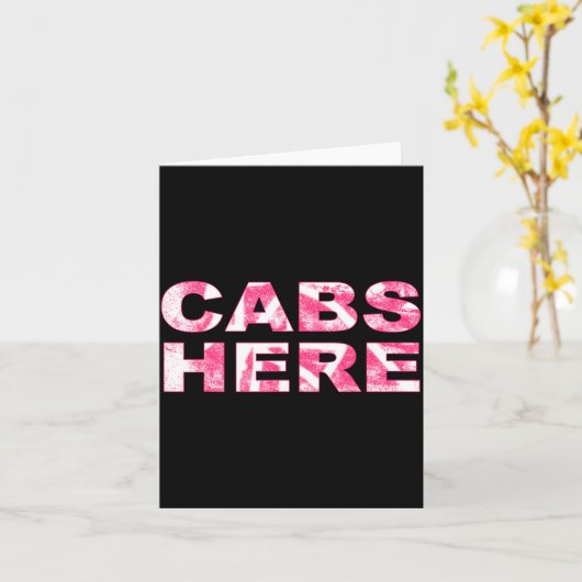 Cabs Here Gym Tan Laundry New Jersey Gtl Garden カード (黄色い花)