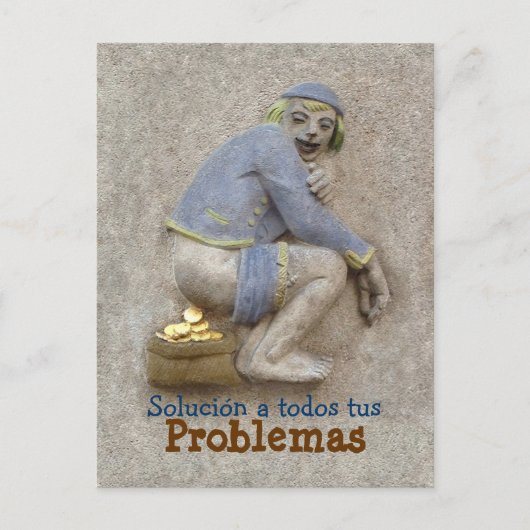 Caca de Oro to Tarjeta Postal / Invitacion ポストカード (正面)