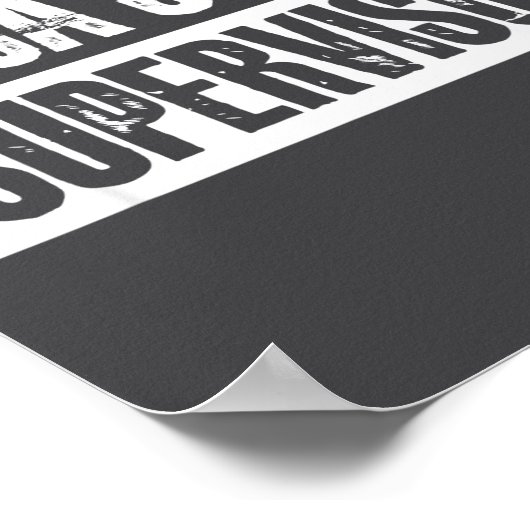 Caca Show Supervisor Funny Quotes Funny Sayings Hu ポスター (角)