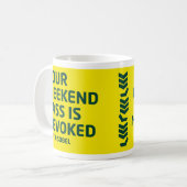 CACCマやる気を起こさせるグ#1 コーヒーマグカップ (正面左)