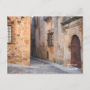 Caceres Alleyway,スペイン ポストカード