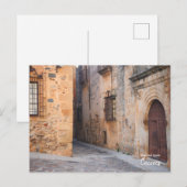 Caceres Alleyway，スペイン ポストカード (正面/裏面)