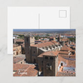 Caceres Stonework (スペイン) ポストカード (正面/裏面)