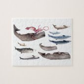 Cachalote y zifios: Ballenas de las profundidades ジグソーパズル (横)