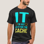 Cache Computer Tech Programmer Gに参加している Tシャツ (正面)
