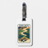 Cache Creekカリフォルニアカラー ラゲッジタグ (裏面縦)