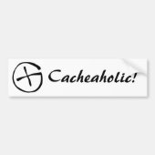 Cacheaholic! バンパーステッカー (正面)