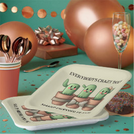 Cactiおもしろい誰もが熱狂する'Bout Sharp ... ペーパープレート