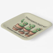 Cactiおもしろい誰もが熱狂する'Bout Sharp ... ペーパープレート (傾斜あり)