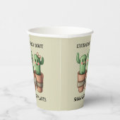 Cactiおもしろい誰もが熱狂する'Bout Sharp ... 紙コップ (右)