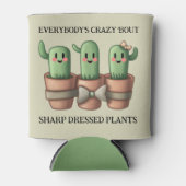 Cactiおもしろい誰もが熱狂する'Bout Sharp ... 缶クーラー (正面)