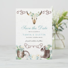 Cactiフローラ西素朴スカルの日付の保存先 招待状