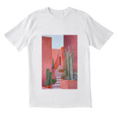Cacti Ally | Original Oil Painting Tee | Cute Tee Tシャツ