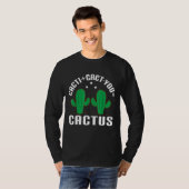 Cacti+Cact you=Cactus Cacti Cact you Tシャツ (正面フル)