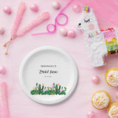 Cacti flowers  Bridal Fiesta  ペーパープレート (パーティー)