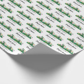 Cacti flowers  Bridal Fiesta  ラッピングペーパー (角)