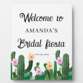 Cacti flowers  Bridal Fiesta Welcome フォトプラーク (正面)