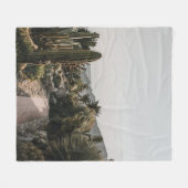 CACTI HILL フリースブランケット (正面(横))