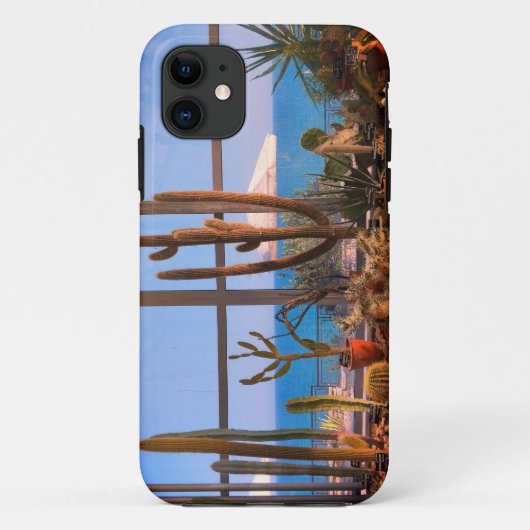 Cacti plants and sea Case-Mate iPhoneケース (裏面)