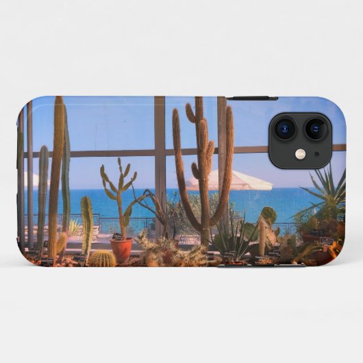 Cacti plants and sea Case-Mate iPhoneケース (裏面(横))