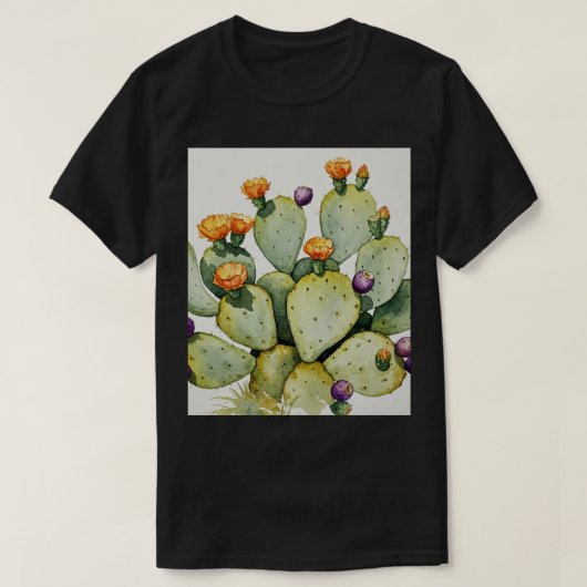 Cacti Tシャツ (デザイン正面)