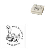 Cactusカスタム Bookのライブラリから ラバースタンプ (押印)