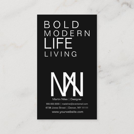 Cactusホームオーガニックインテリアデザイナ 名刺 (裏面)