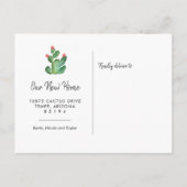 Cactus移動した発表はがき 案内ポストカード (裏面)