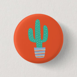Cactus 缶バッジ