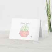 Cactus 1カード サンキューカード (正面)